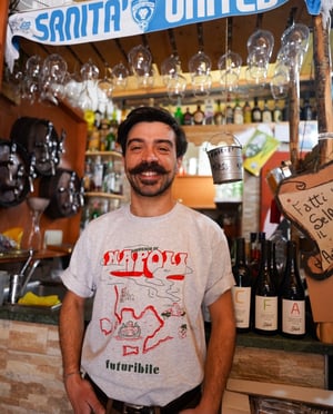 T-Shirt  "Souvenir di Napoli"