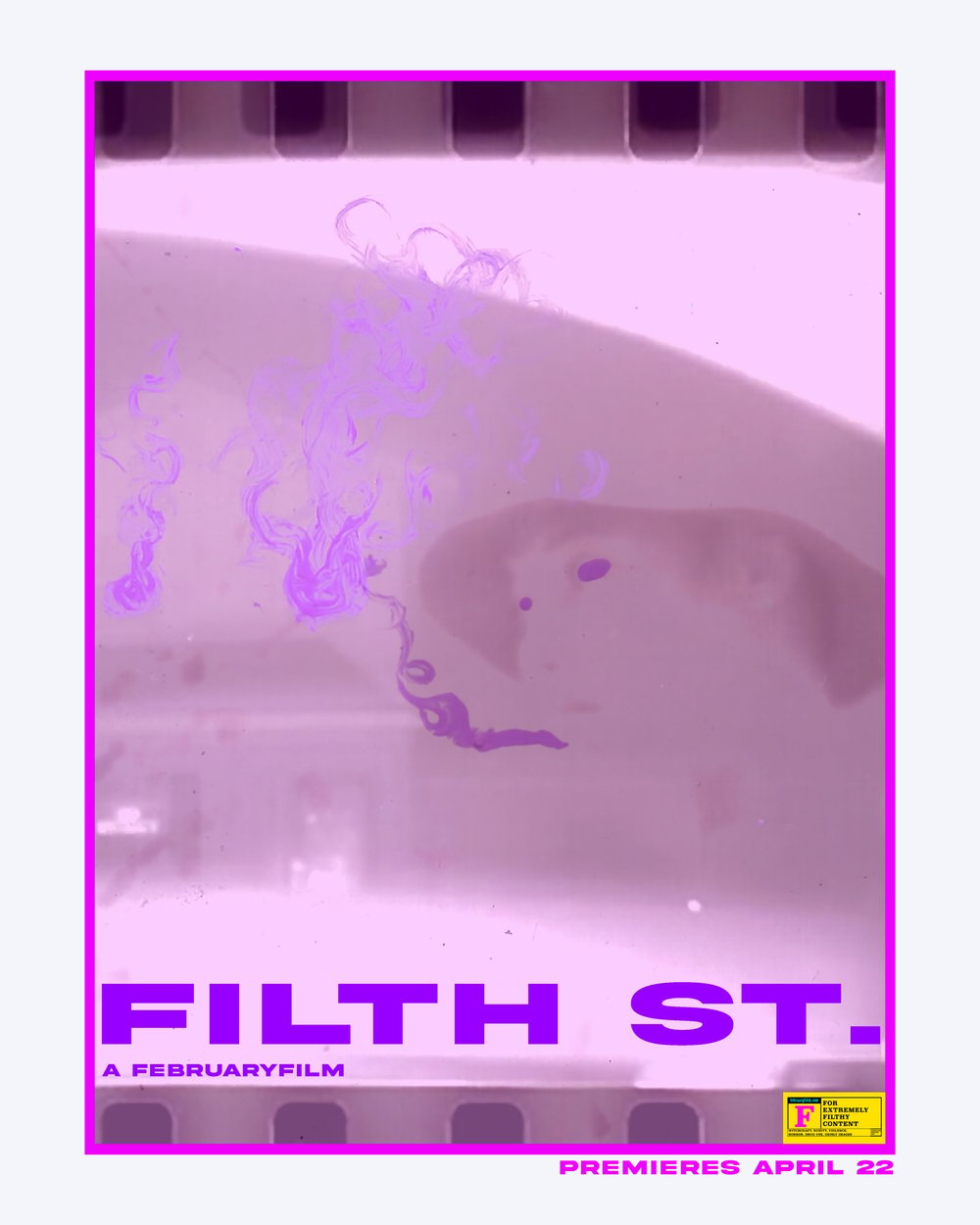 Image of FILTH ST. MOVIE POSTER PURP