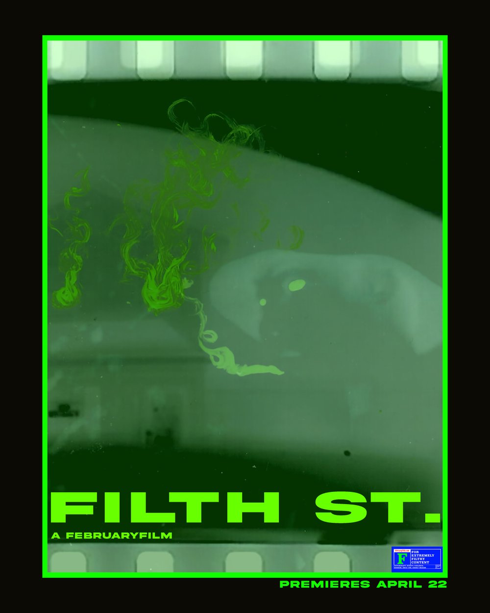 Image of FILTH ST. MOVIE POSTER OG