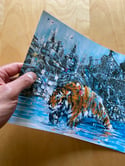 Tiger Painting - Print
