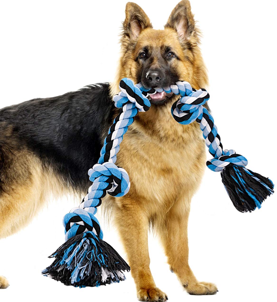 Image of Training K-9 Rope for Aggressive Chewers -Interactive, Indestructible, Heavy Duty