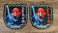 Sodom Official Small Faux Leather Patches