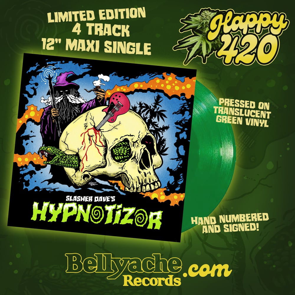 Image of Slasher Dave's Hypnotizor - 12" Single Sided Maxi 45rpm Single 