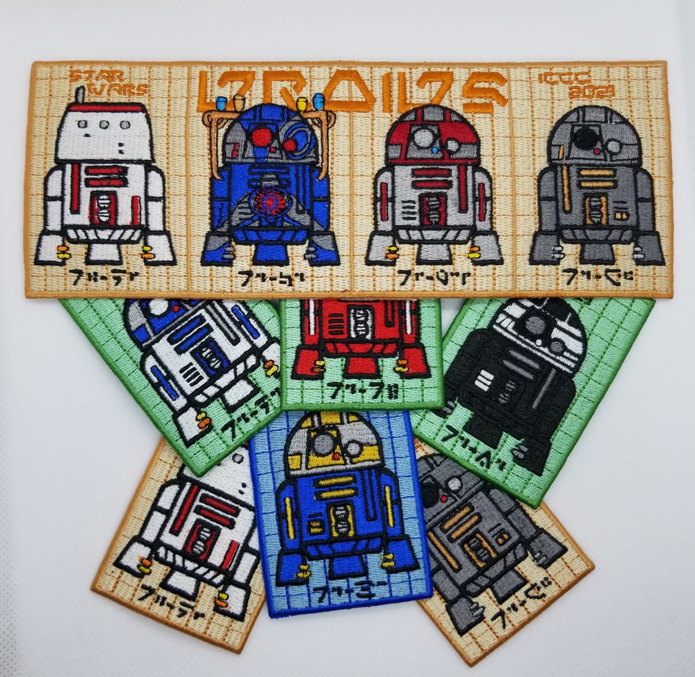 The Droids patch set (iCCCon Exclusive)