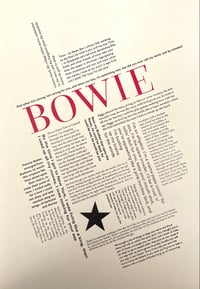 Image 1 of Bowie deconstructed