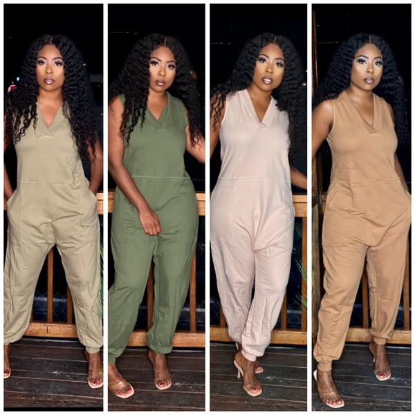 Image of Oversized jumpsuit 