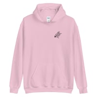 Image 1 of Death Thread Essential Hoodie Pink