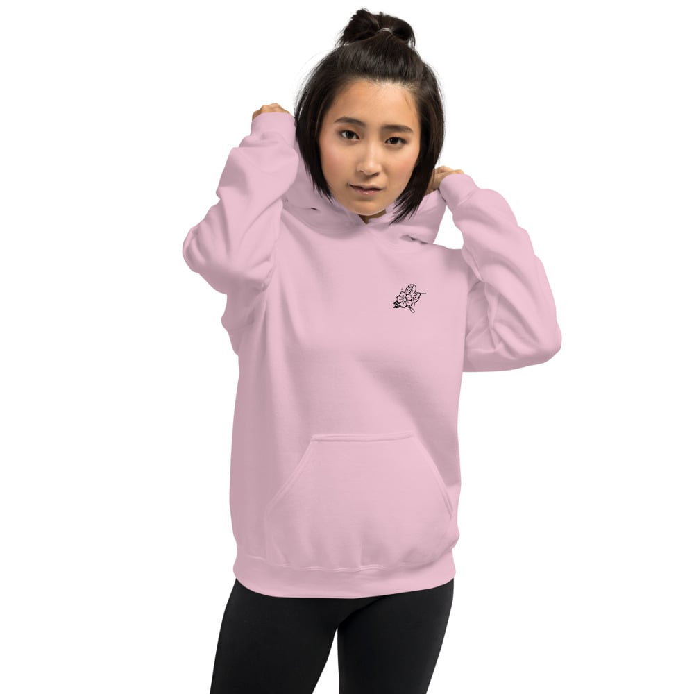 Death Thread Essential Hoodie Pink Dis7inked