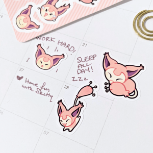 Image of Pretty Little Skitty Journal Stickers