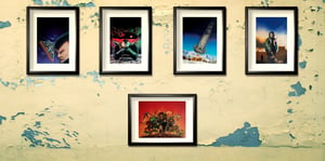 Image of The Fighting Fantasy Bundle vol 1 (paintings) – A4