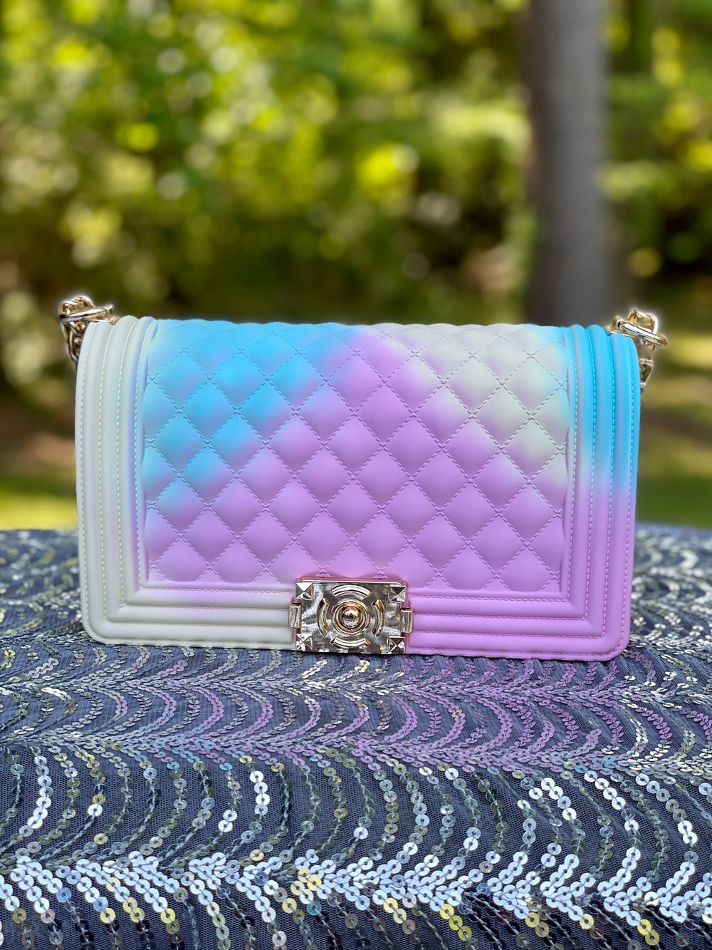Image of “Juicy Fruit🍌💘” Lengthy Lady Bag