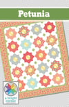 Petunia Quilt Pattern - PAPER pattern
