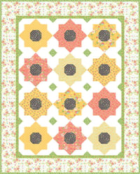 Image 4 of Petunia Quilt Pattern - PAPER pattern