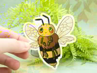 Image 2 of ZomBee - 3in Vinyl Sticker