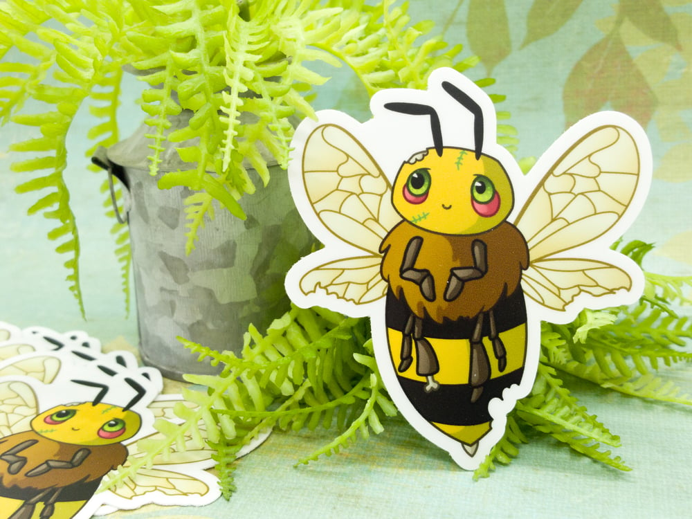 ZomBee - 3in Vinyl Sticker