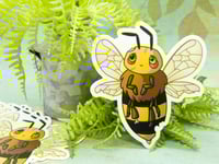 Image 1 of ZomBee - 3in Vinyl Sticker