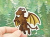 The Jersey Devil - 3 inch Vinyl Sticker