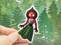 Image 1 of The Flatwoods Monster - 3 inch Vinyl Sticker
