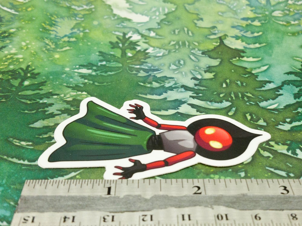 The Flatwoods Monster - 3 inch Vinyl Sticker