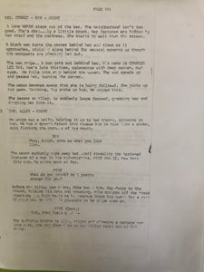 Image of Autographed Copy of MY original Child’s Play Script!