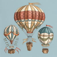 Hot Air Balloons Print