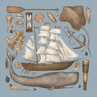 A Voyage by Sea Print