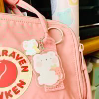 Image 2 of Strawbeary Acrylic Keychain