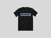 Motherhood Tee - Sky Blue & Black 