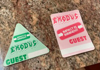 UNUSED IMPACT IS IMMINENT TOUR PASSES FROM 1991! SOLD AS A PAIR