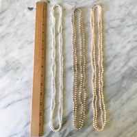 Image 3 of LONG STRANDS OF PEARLS