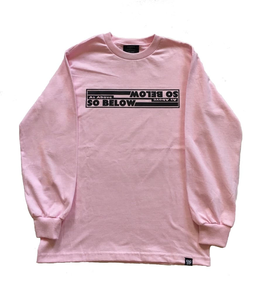 Image of KingNYC As Above So Below L/S T-Shirt