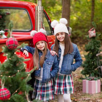 Image 7 of Vintage RED Truck Christmas Sessions at the Tree Farm! 