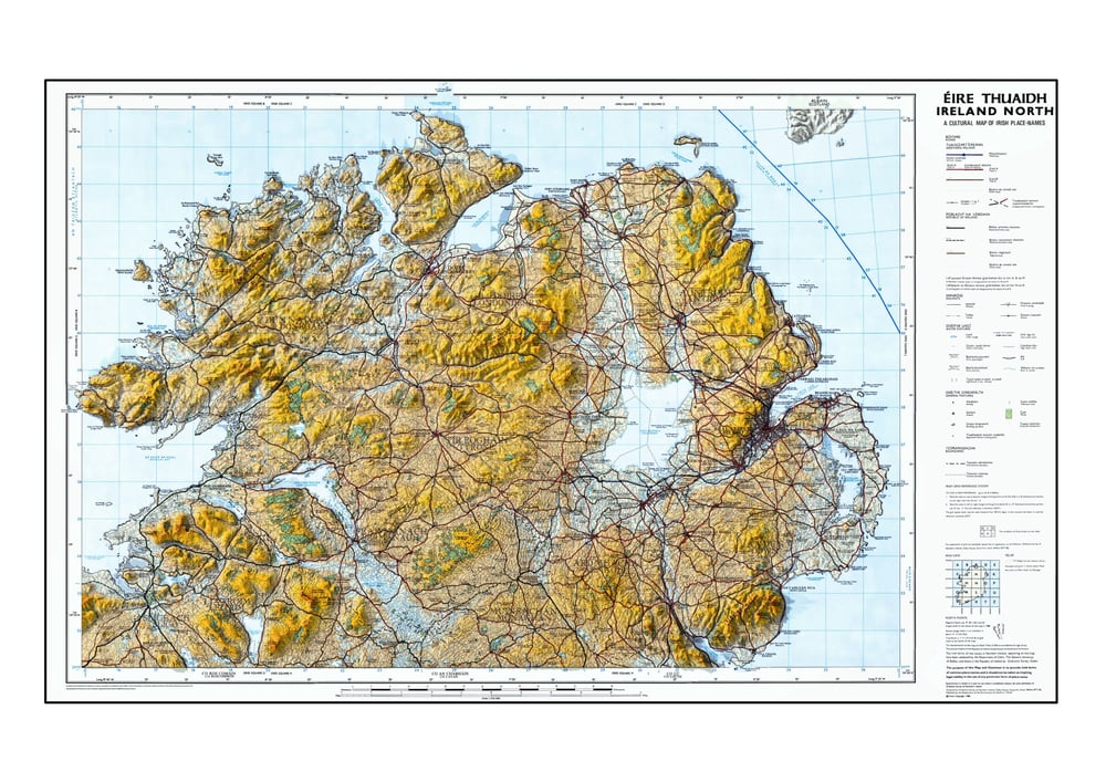 Topagráfaíocht Éireann Thuaidh (Ireland North Topography)