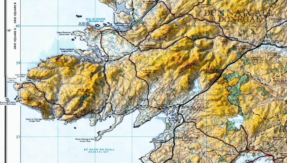 Topagráfaíocht Éireann Thuaidh (Ireland North Topography)