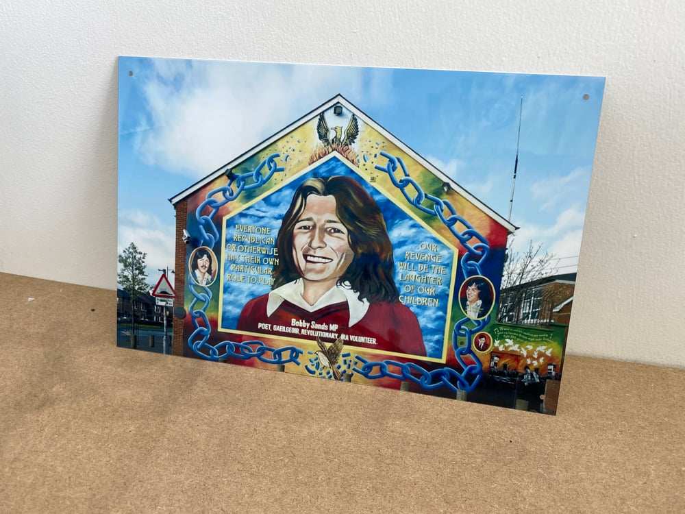 Bobby Sands A4 Metal Sign