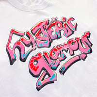 Image 2 of 90's Hysteric Glamour "Graffiti" Embroidered Crewneck