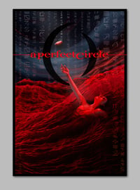 Image 2 of A Perfect Circle  - Offical Mer de Noms 2Oth Anniversary Lithograph