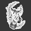 Worship Death - Die Cut Sticker