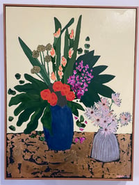 Image 1 of Vacation flowers - Framed Artwork