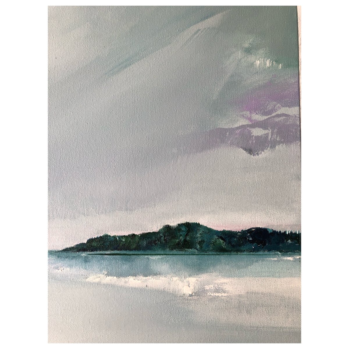 Image of ‘Lavender Sky’ 2021 Oil on canvas