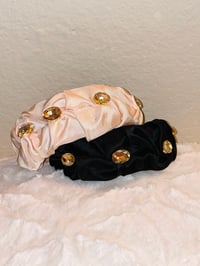 Image 4 of Rouched Gemstone Headband 