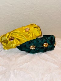 Image 5 of Rouched Gemstone Headband 