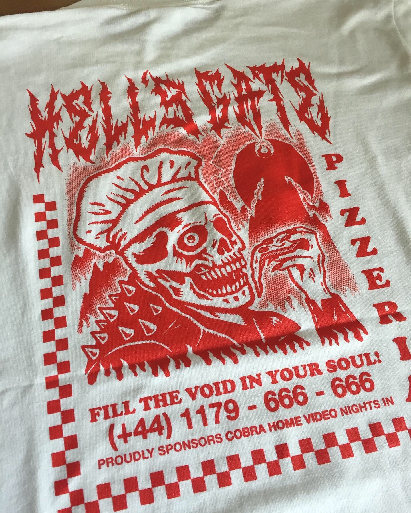 Image of HELL'S GATE PIZZERIA - White 