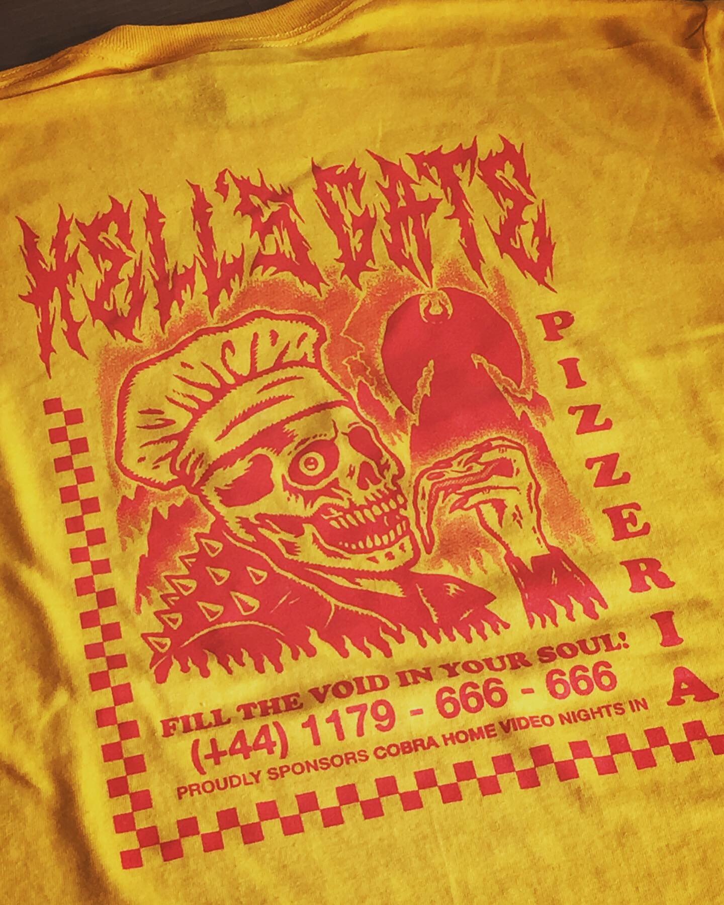 Image of HELL'S GATE PIZZERIA - Yellow