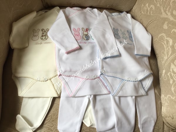 Image of Baby bunny outfit 2 piece set 