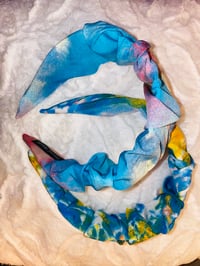 Image 2 of Tye Dye Rouched Headband 
