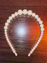 Image 3 of Faux Pearl Headband 