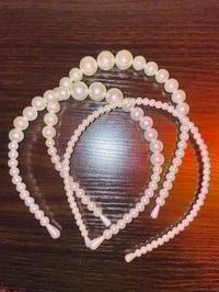 Image 5 of Faux Pearl Headband 