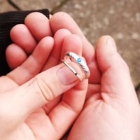 Image 3 of Father and Child Ring Set