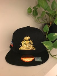 Image 1 of Haitian Coat of Arms Snap Back 